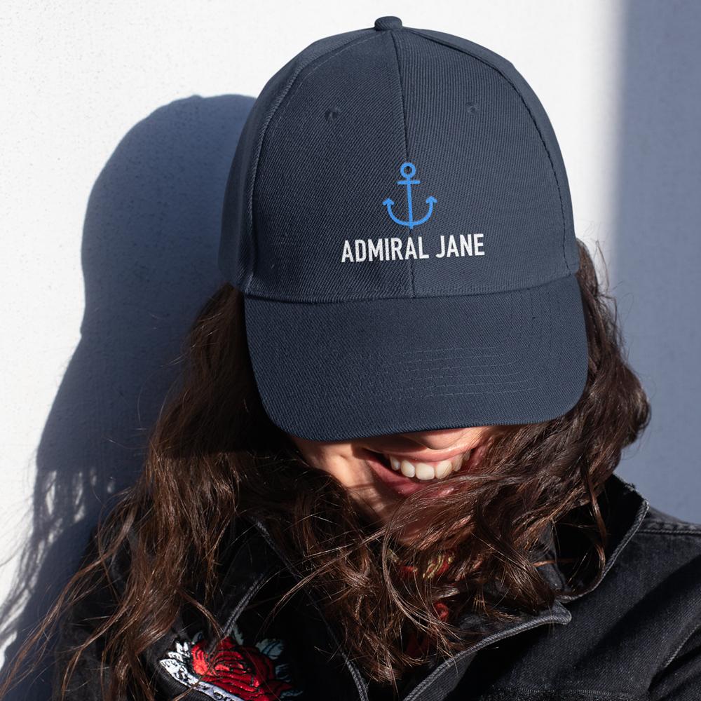 Personalized 'Admiral' Ball Cap