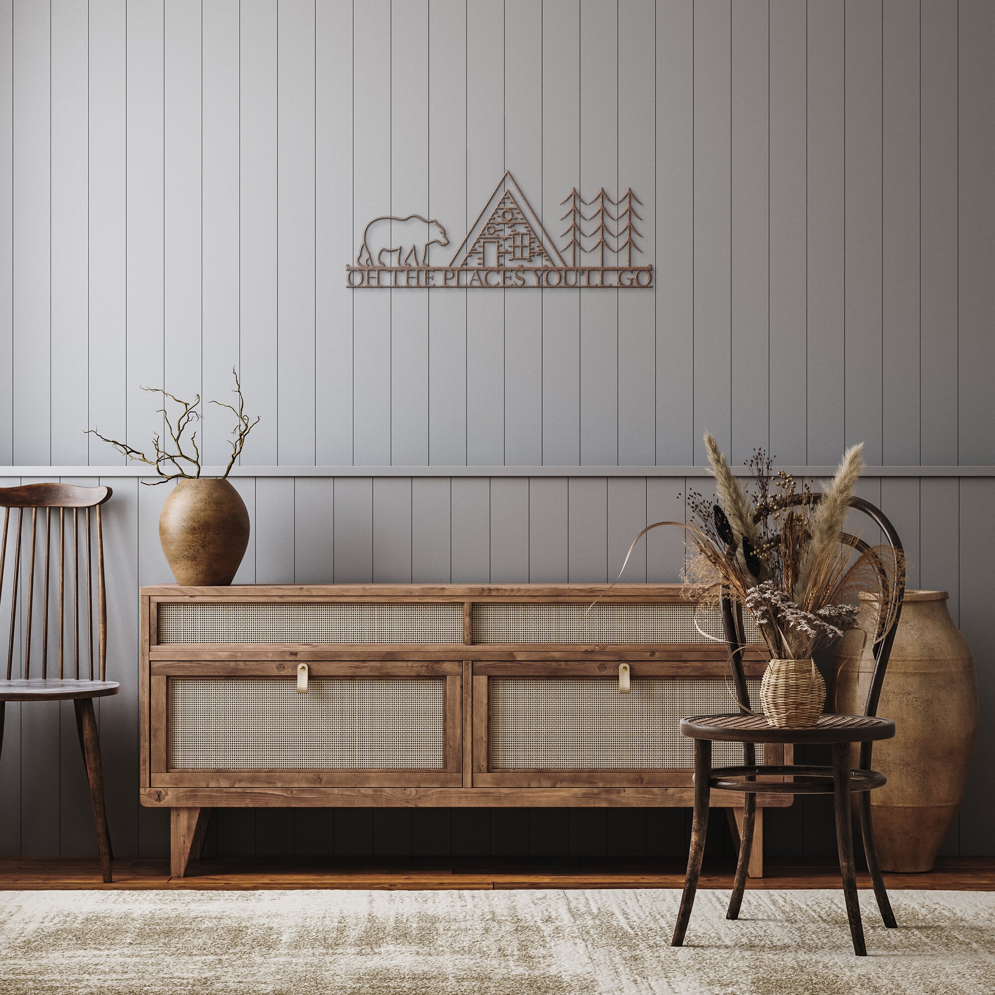 Oh The Places You'll Go! Die-cut Metal Sign