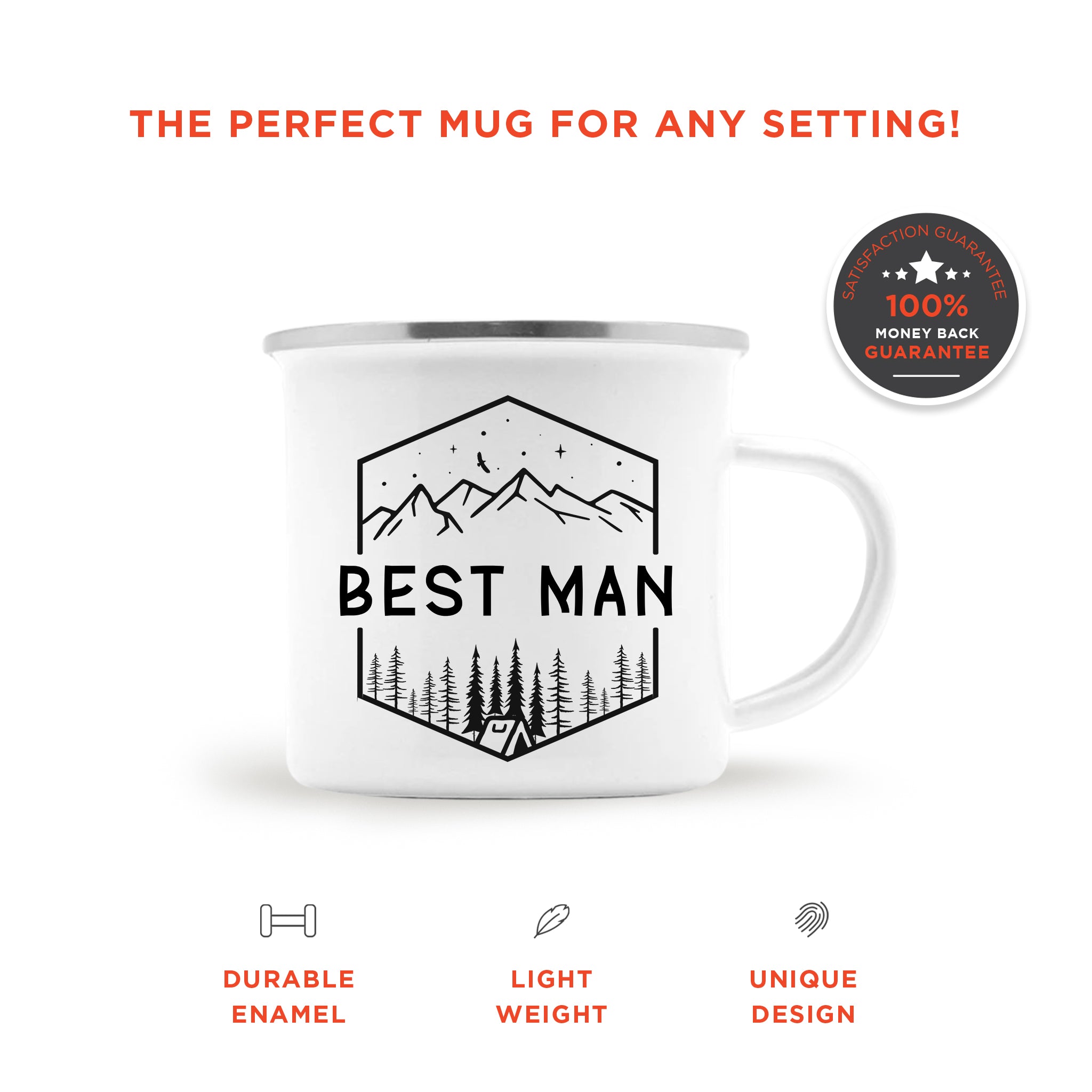 Personalized Groomsman Campfire Mug
