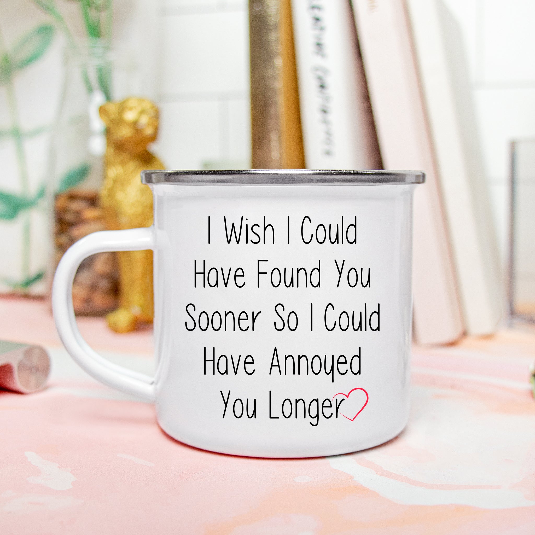 Annoying Enamel Camping Mug