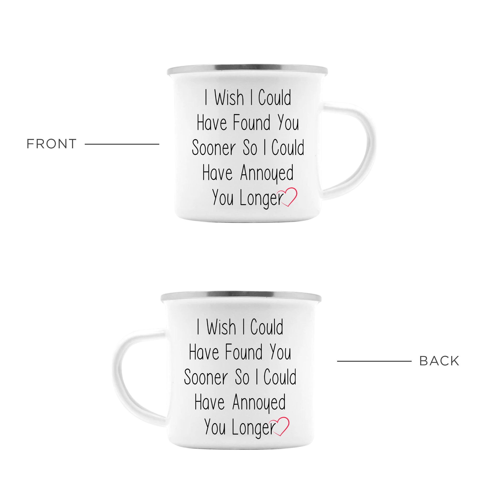 Annoying Enamel Camping Mug