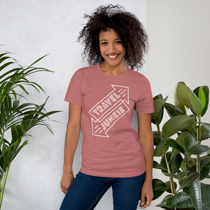 Travel Junkie Short-Sleeve Unisex T-Shirt