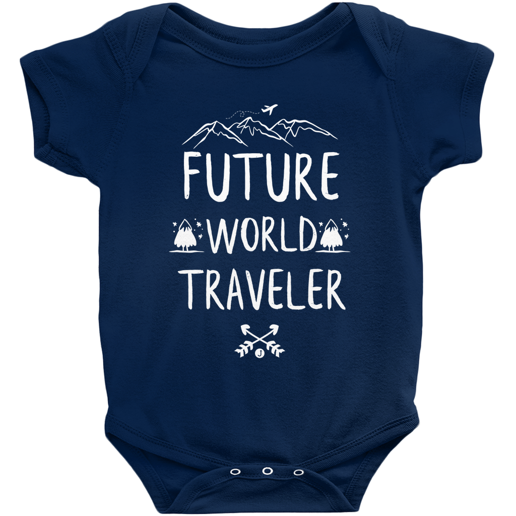 Cute Baby Gift - Future World Traveler Onesie
