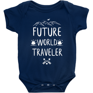 Cute Baby Gift - Future World Traveler Onesie