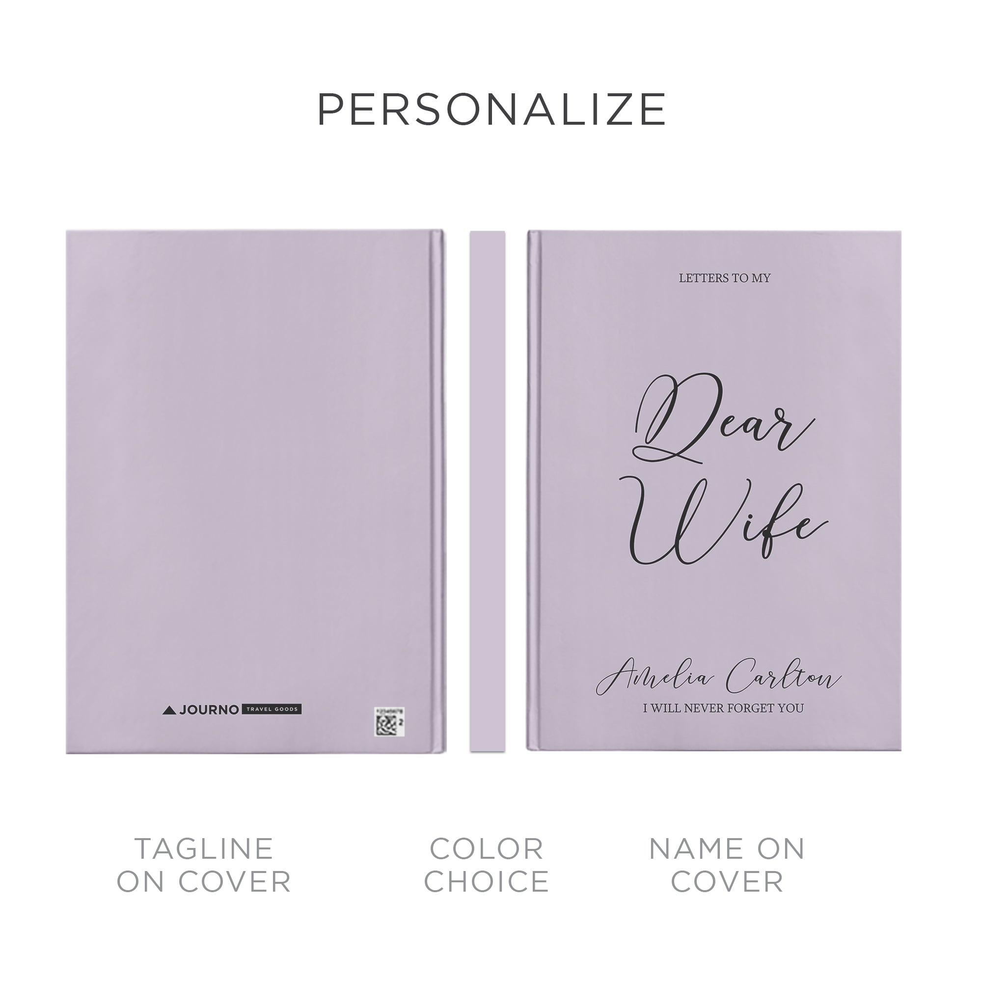 My Dear Wife Personalized Memory Book