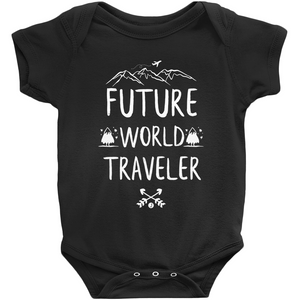 Cute Baby Gift - Future World Traveler Onesie