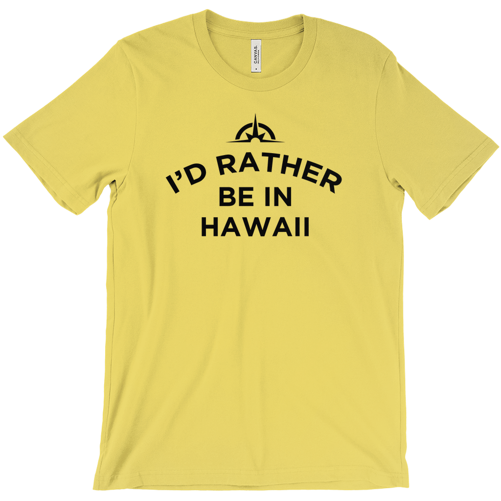 The "I'd Rather Be In..." Custom Tee - Unisex Travel Shirt