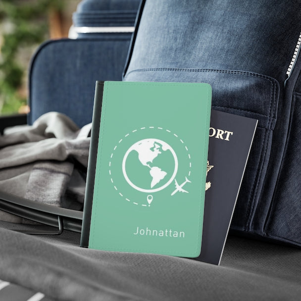Personalized Doodle Passport Cover
