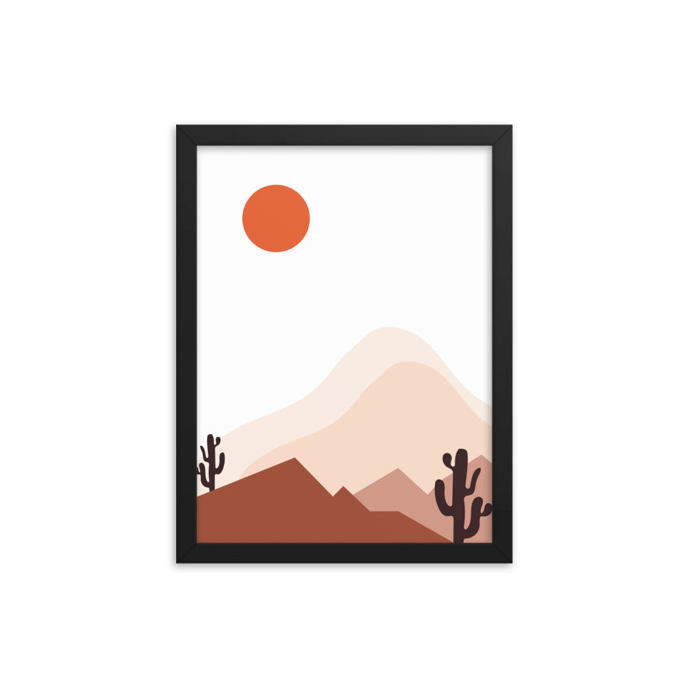 Modern Desert Travel Art Prints