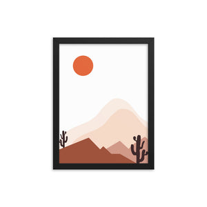Modern Desert Travel Art Prints
