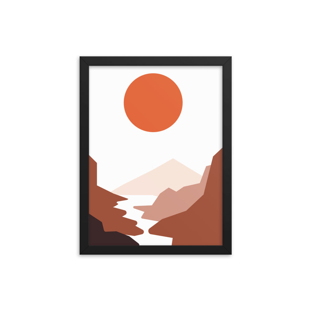 Modern Desert Travel Art Prints