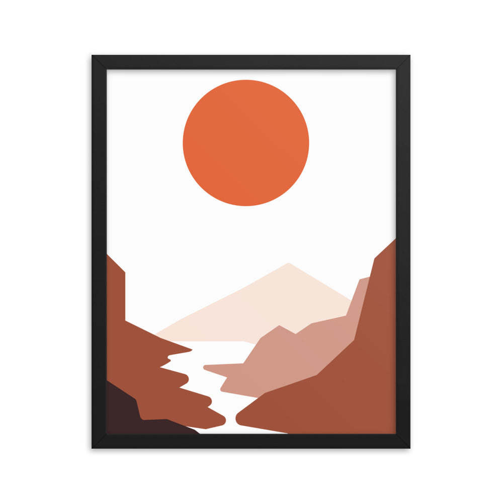 Modern Desert Travel Art Prints