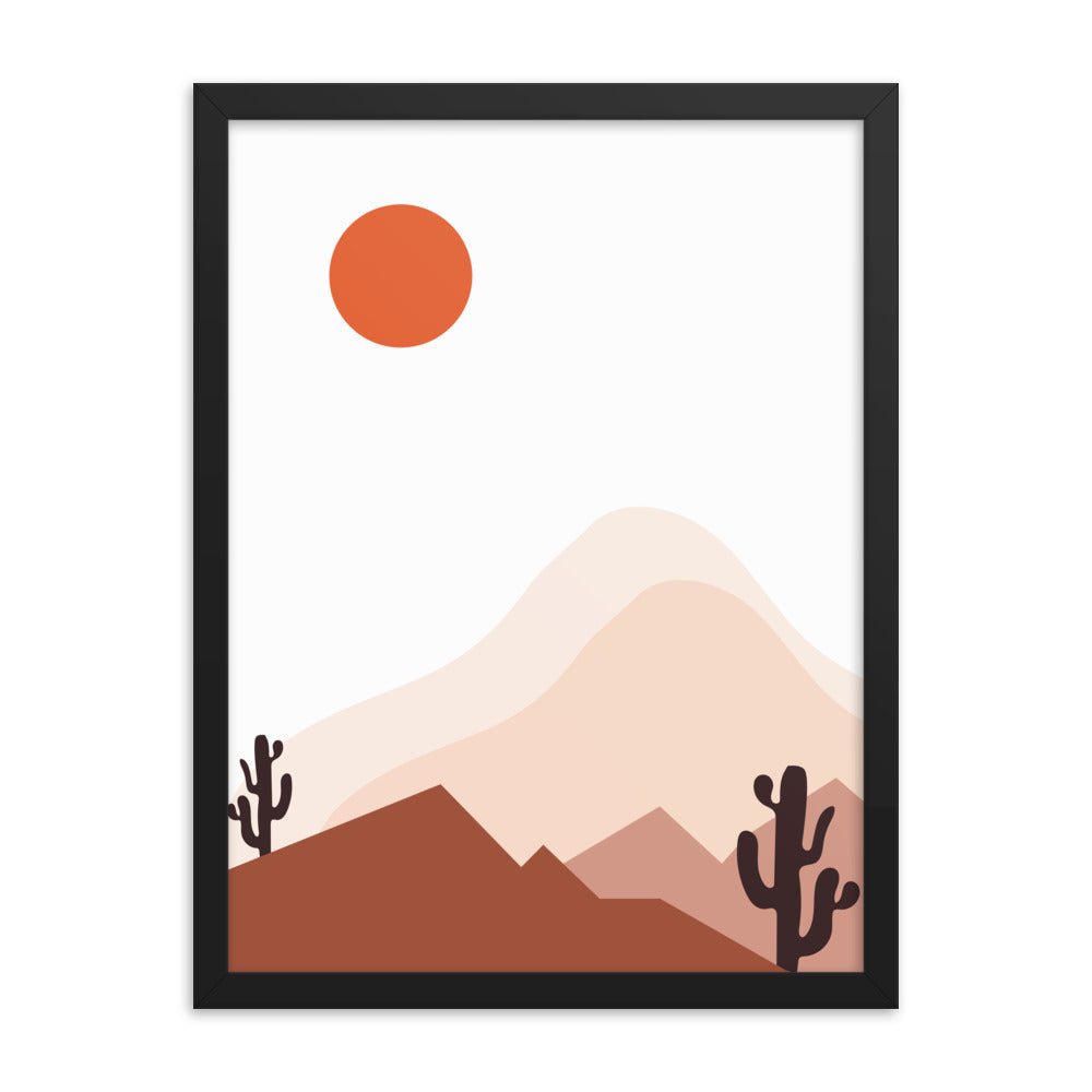 Modern Desert Travel Art Prints