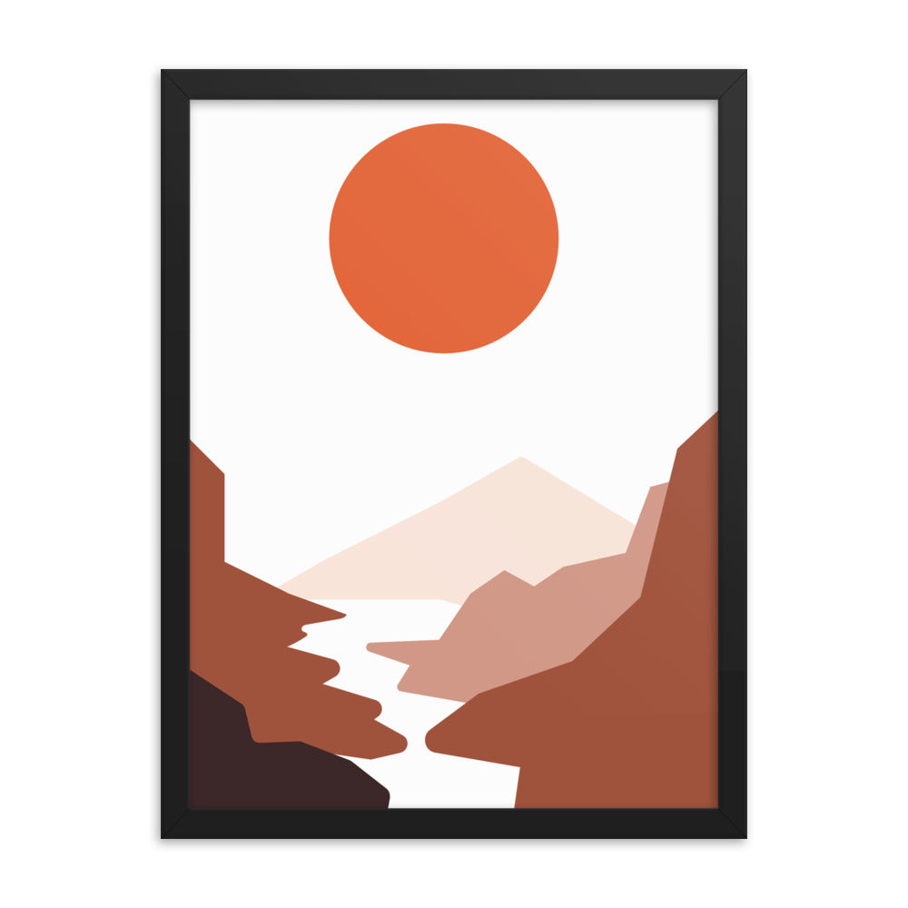 Modern Desert Travel Art Prints