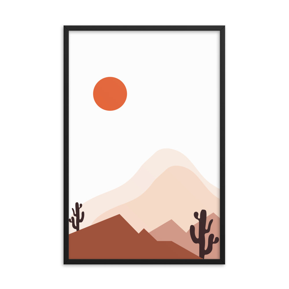 Modern Desert Travel Art Prints