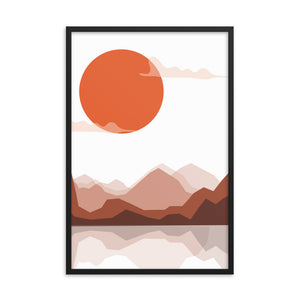 Modern Desert Travel Art Prints