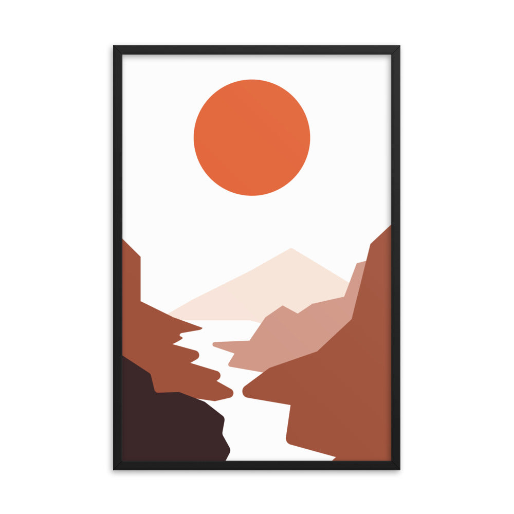 Modern Desert Travel Art Prints