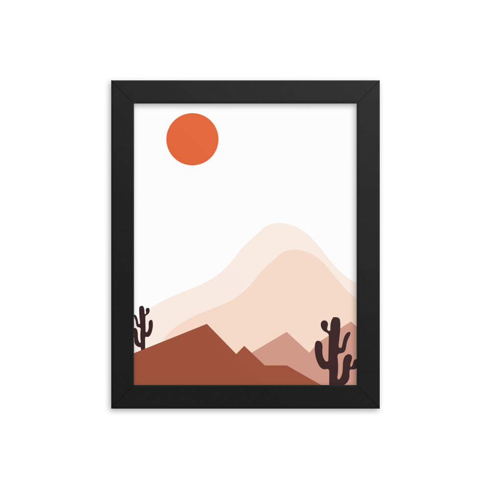 Modern Desert Travel Art Prints