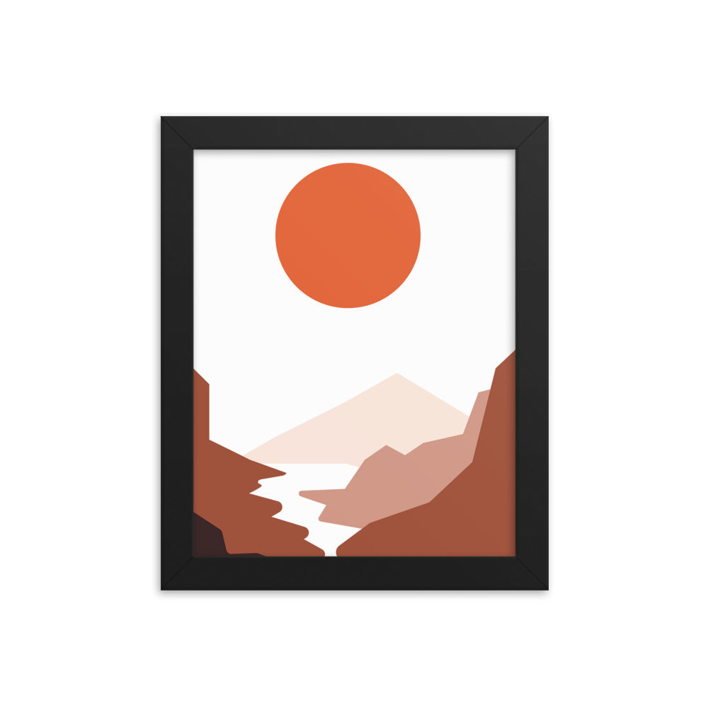 Modern Desert Travel Art Prints