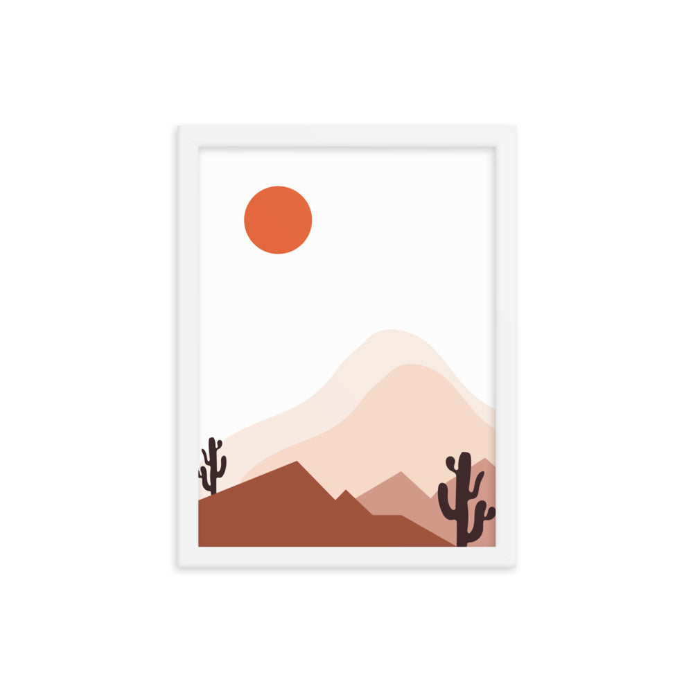 Modern Desert Travel Art Prints