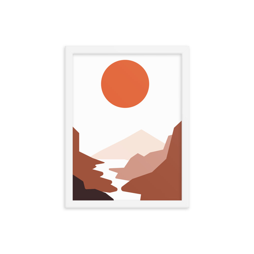 Modern Desert Travel Art Prints