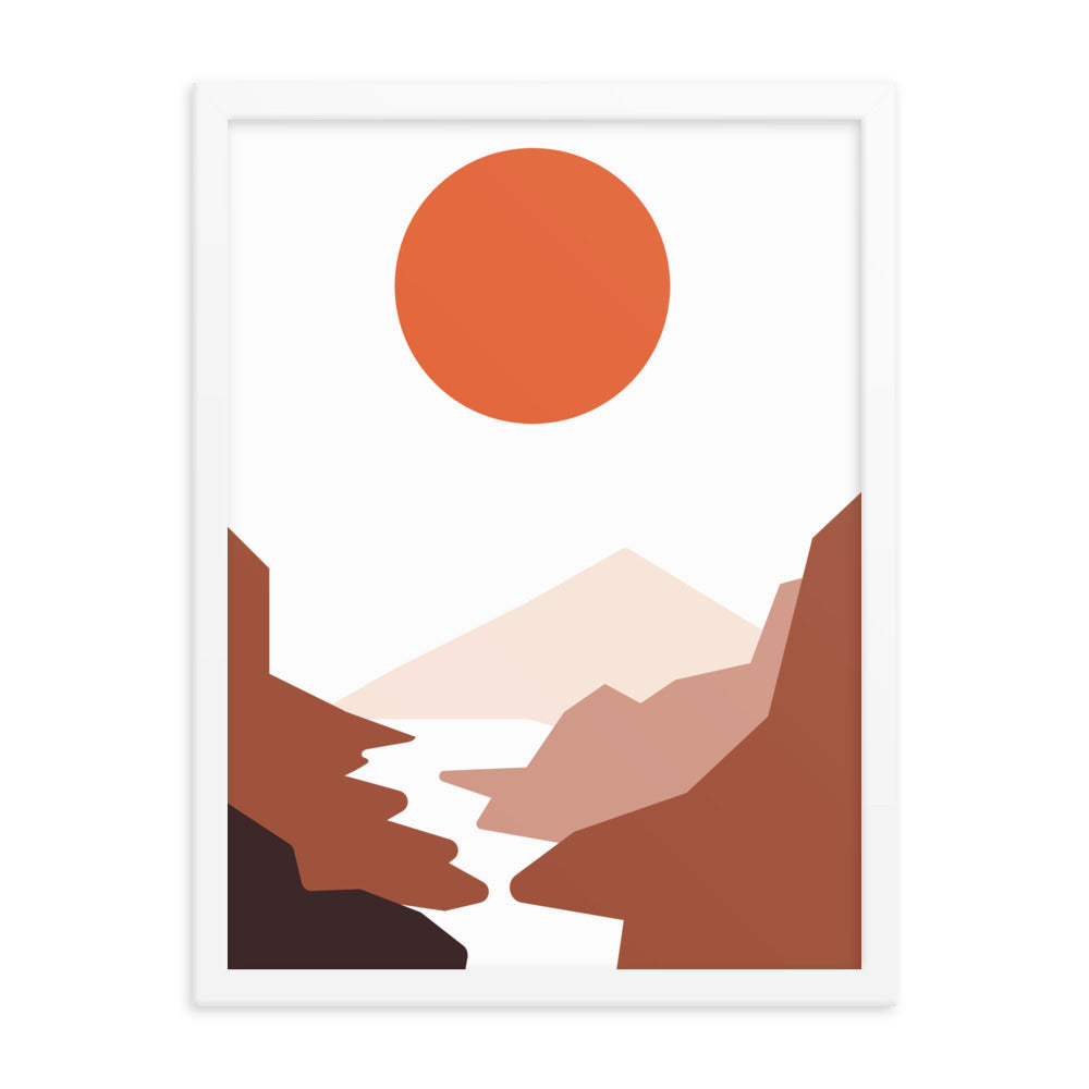 Modern Desert Travel Art Prints