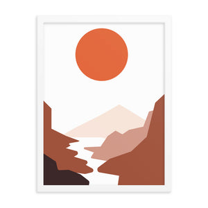 Modern Desert Travel Art Prints