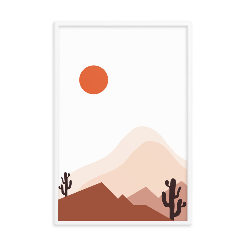 Modern Desert Travel Art Prints