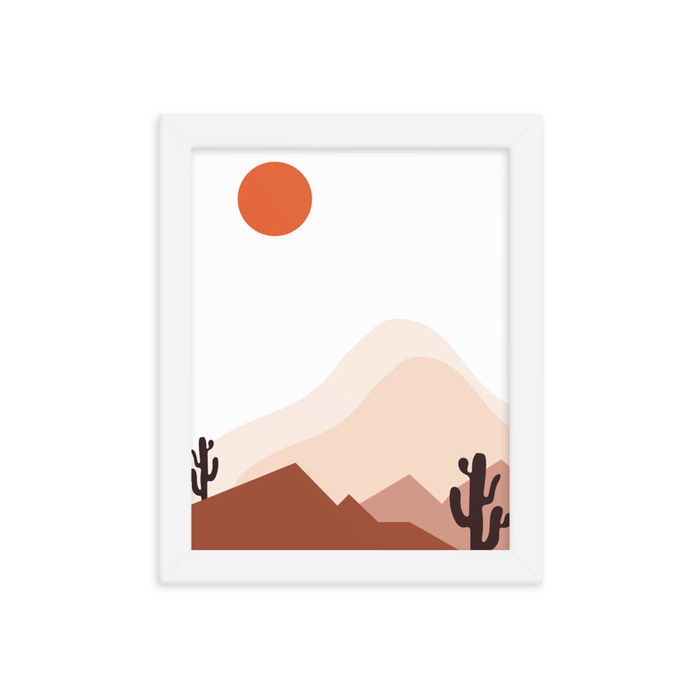 Modern Desert Travel Art Prints