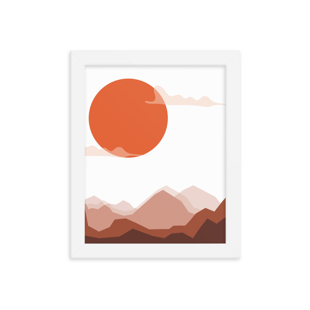Modern Desert Travel Art Prints