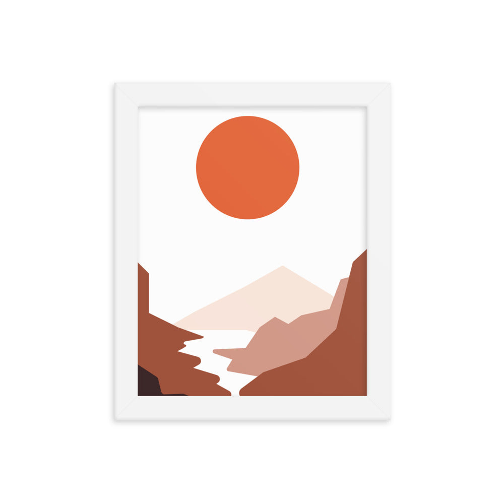 Modern Desert Travel Art Prints