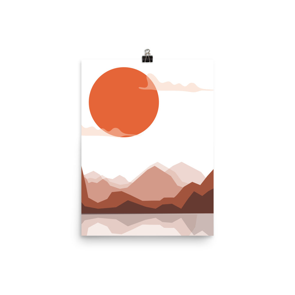 Modern Desert Travel Art Prints