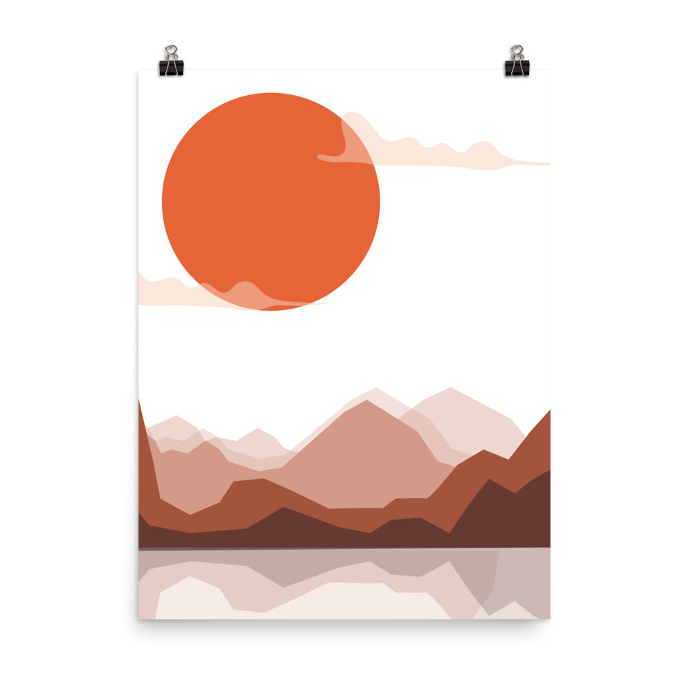 Modern Desert Travel Art Prints