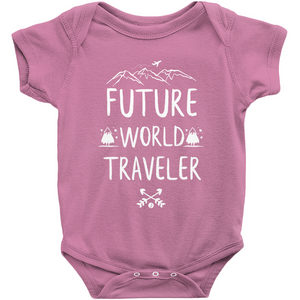 Cute Baby Gift - Future World Traveler Onesie