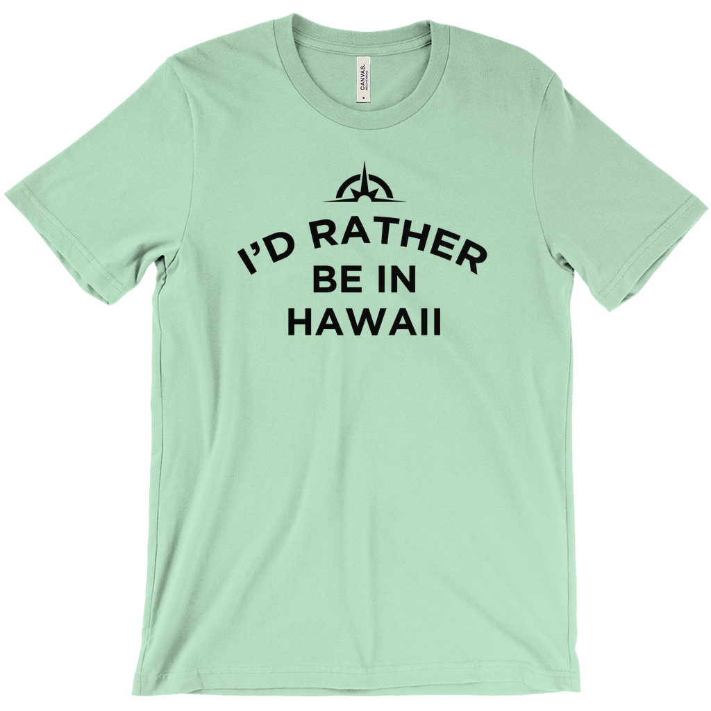 The "I'd Rather Be In..." Custom Tee - Unisex Travel Shirt