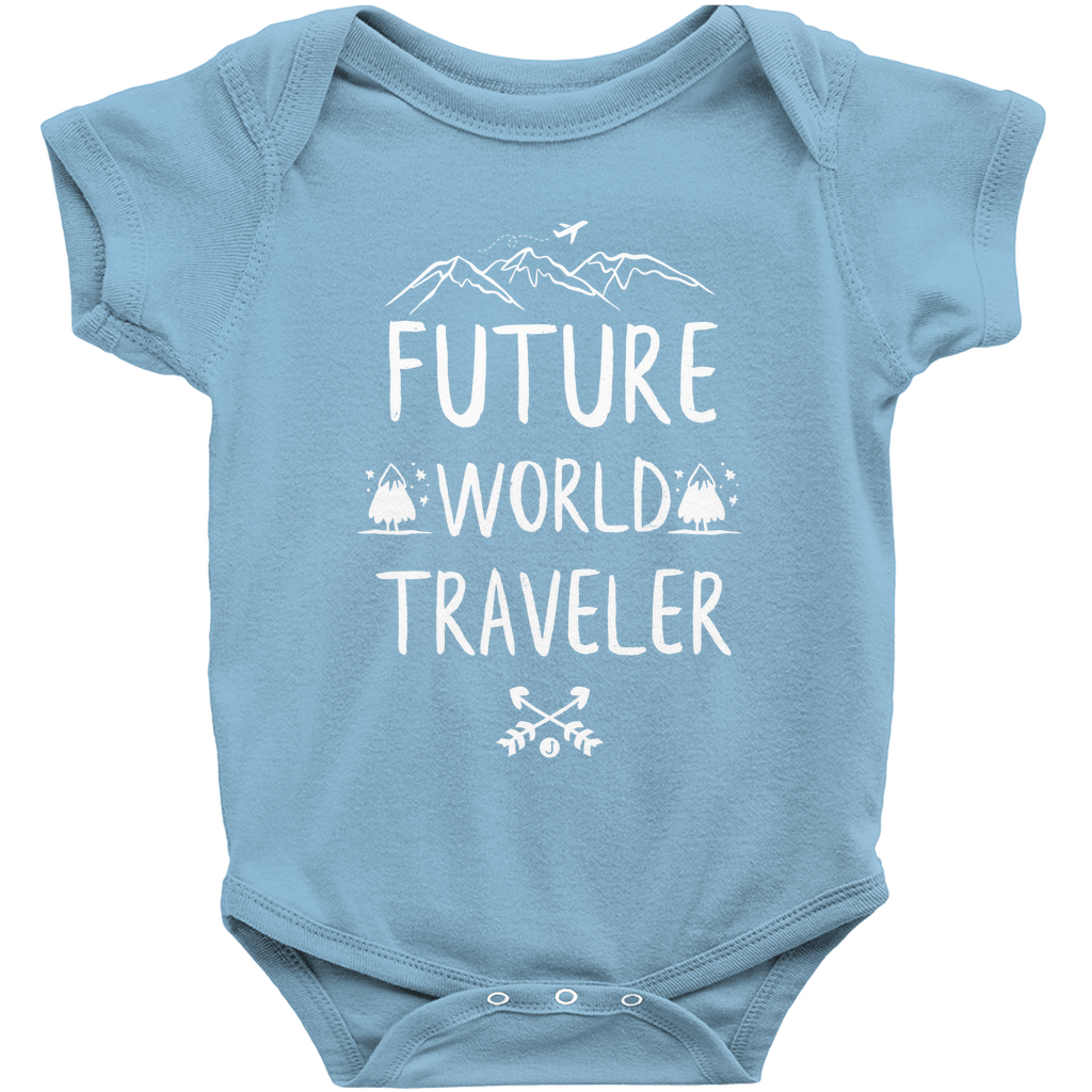 Cute Baby Gift - Future World Traveler Onesie
