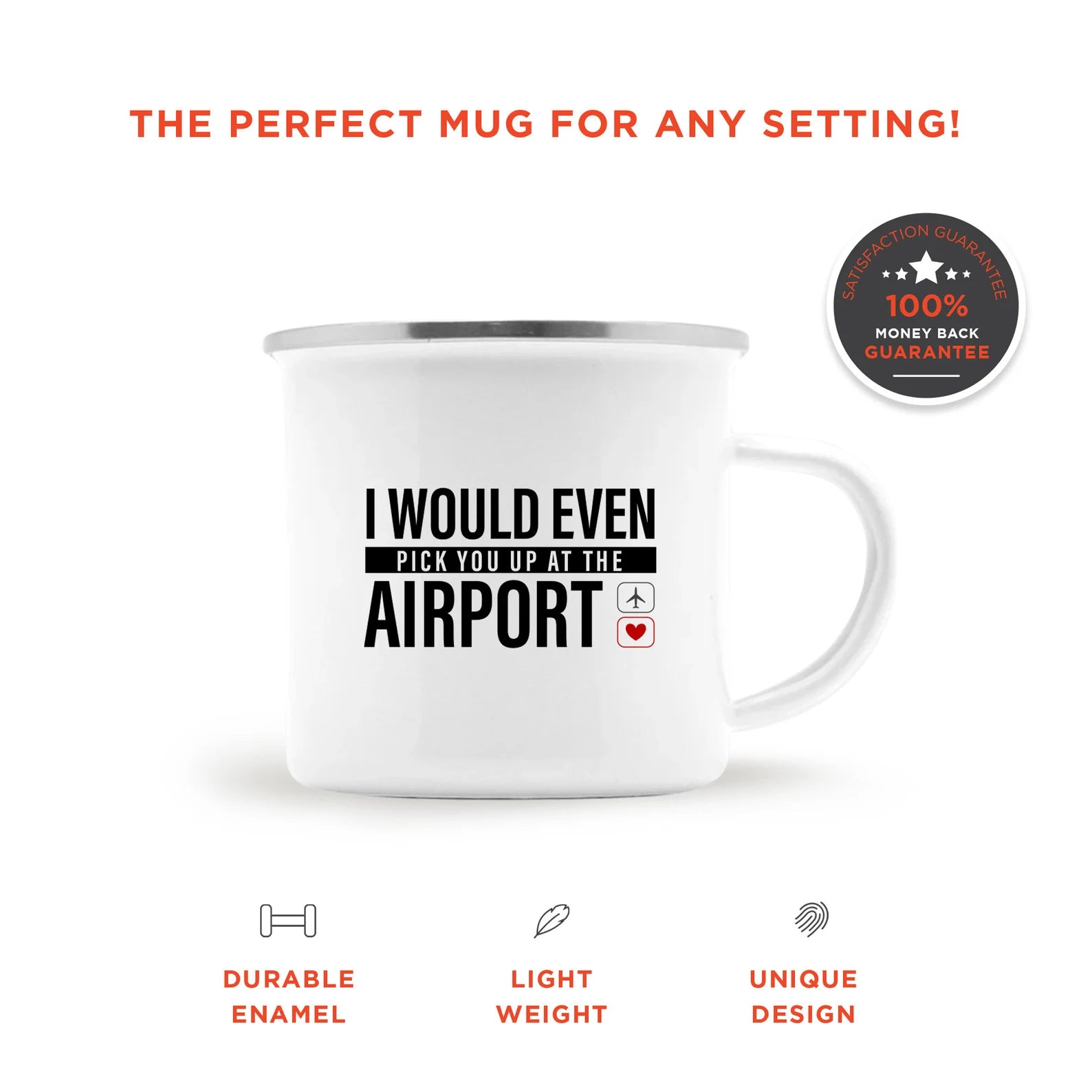 Airport Pickup Camping Mug