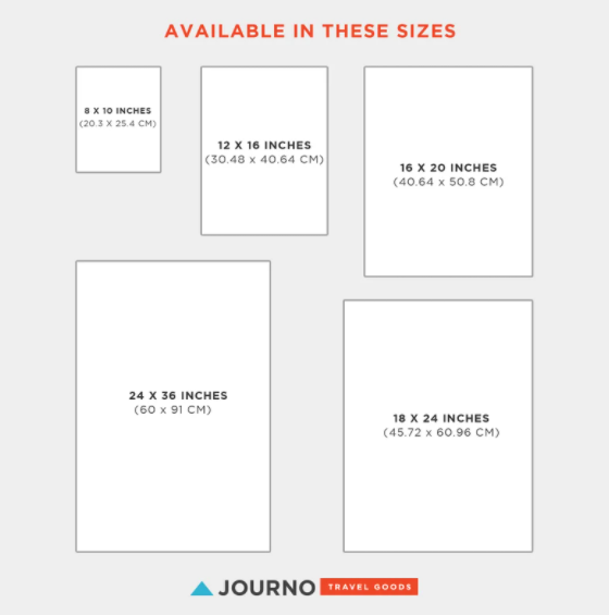Modern Desert Travel Art Prints