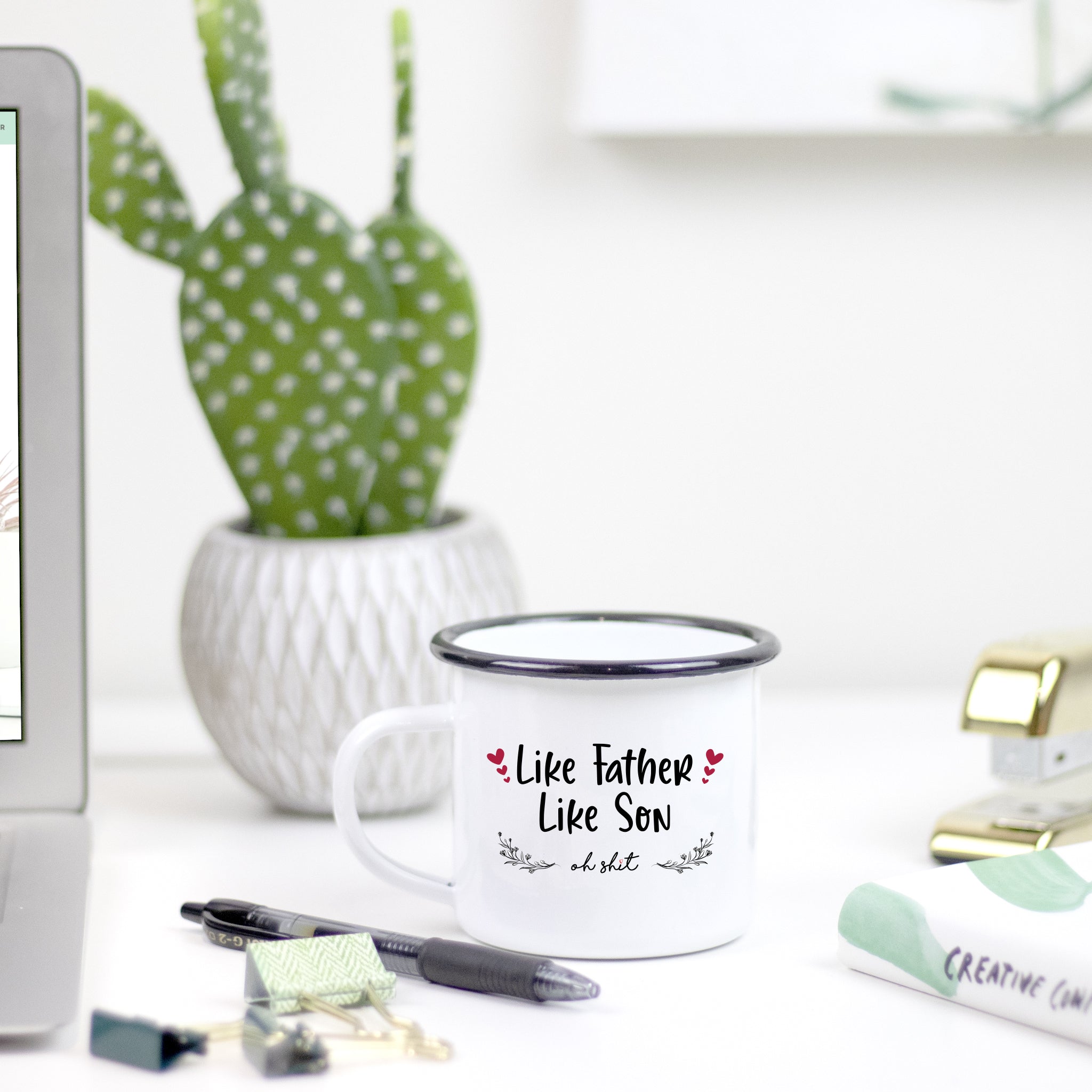 Hilarious 'Like Father Like Son' Mug