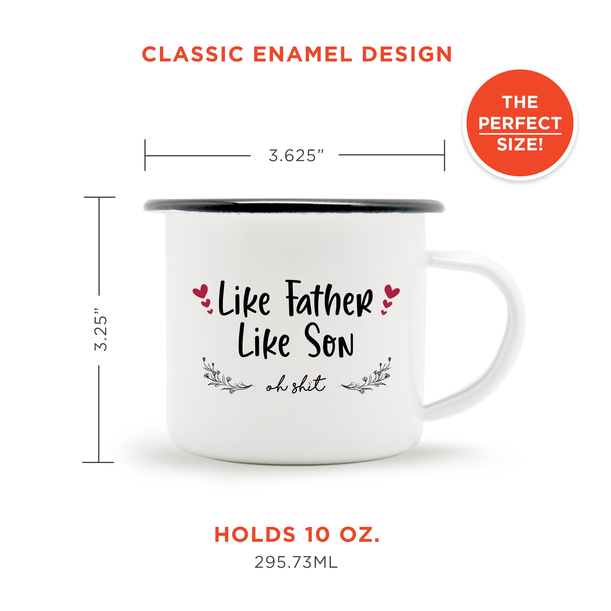 Hilarious 'Like Father Like Son' Mug