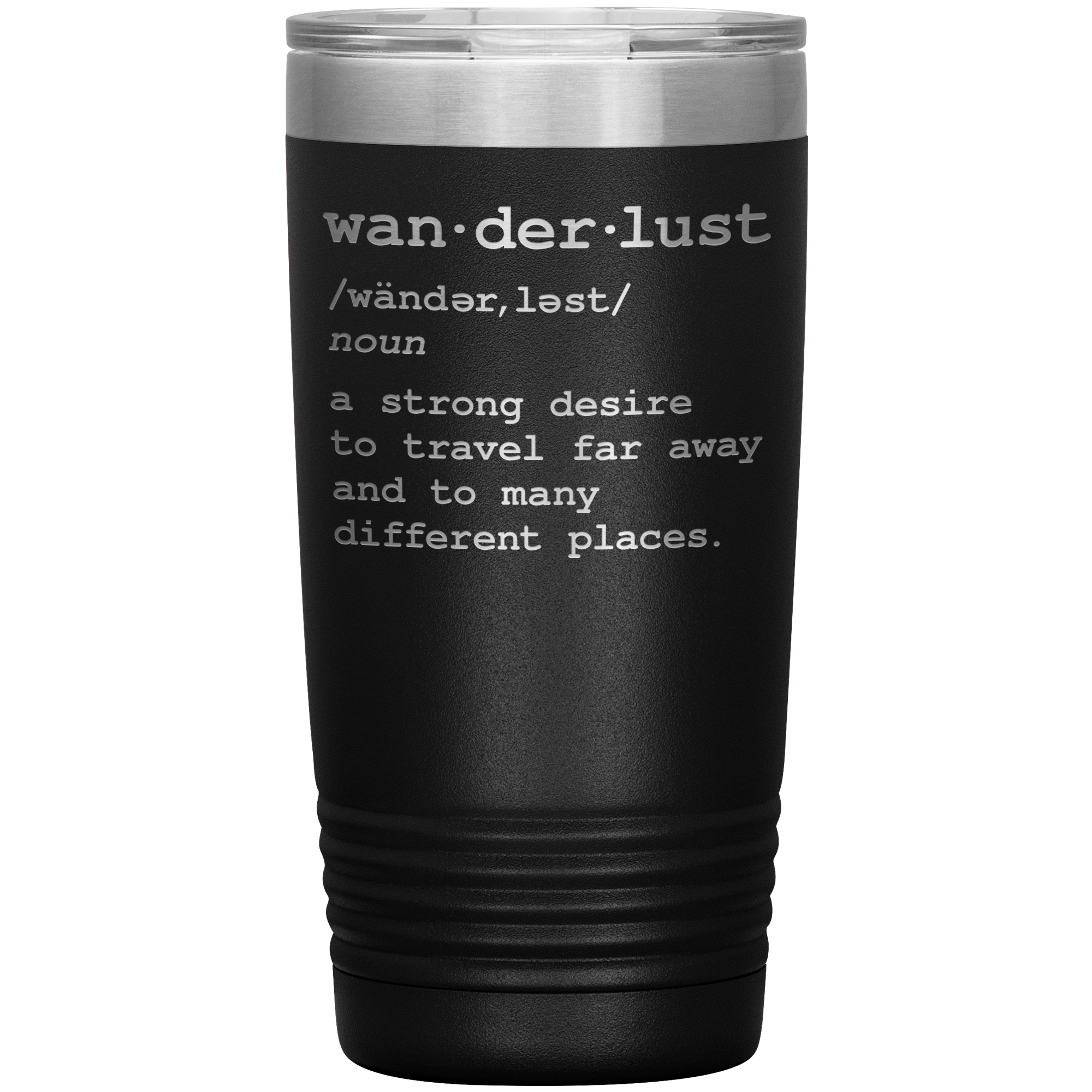 Wanderlust Travel Mug - 20oz To-Go Mug For All Occasions