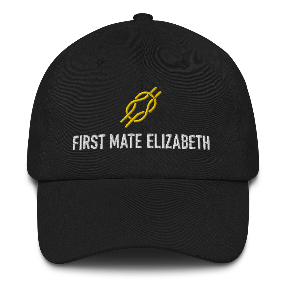 Personalized 'First Mate' Ball Cap