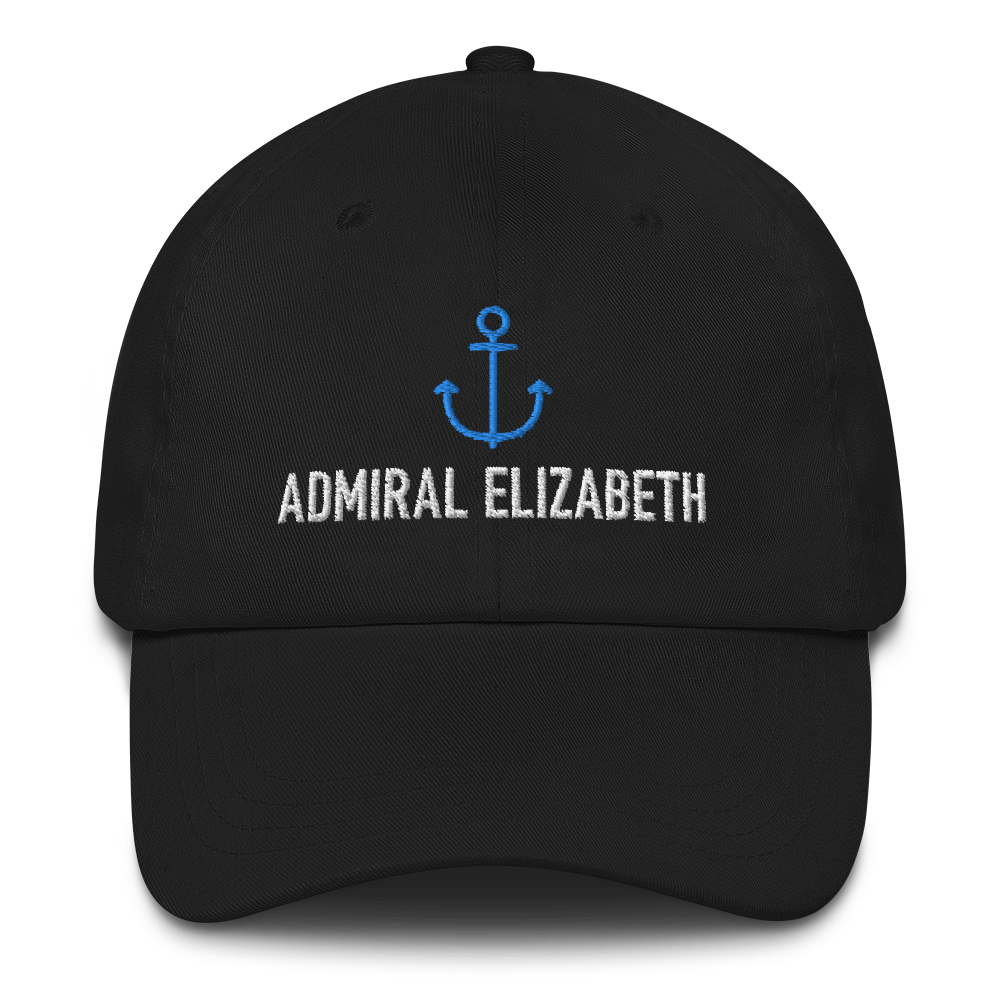 Personalized 'Admiral' Ball Cap
