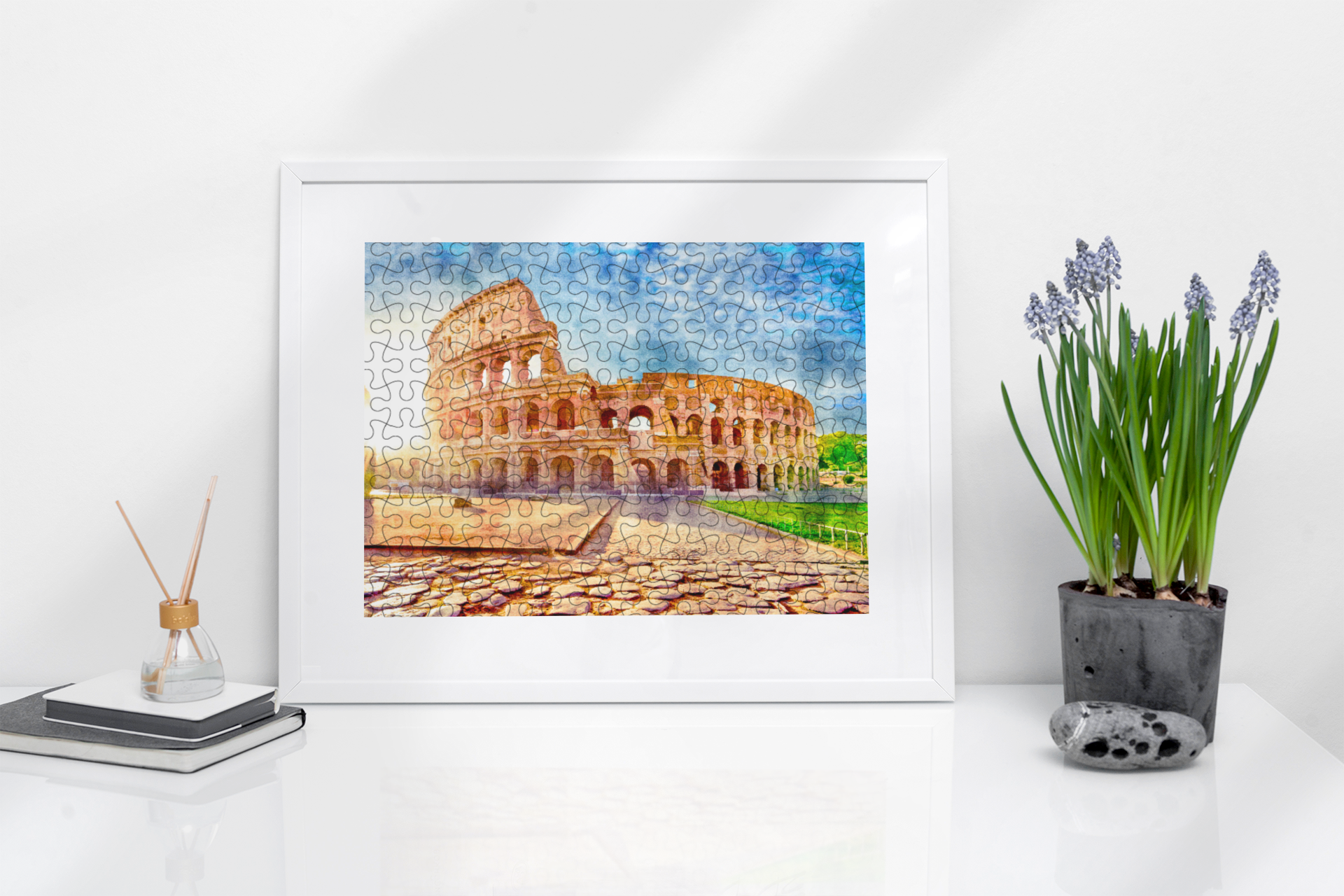 Rome's Colosseum Puzzle - Jigsaw Travel Puzzle