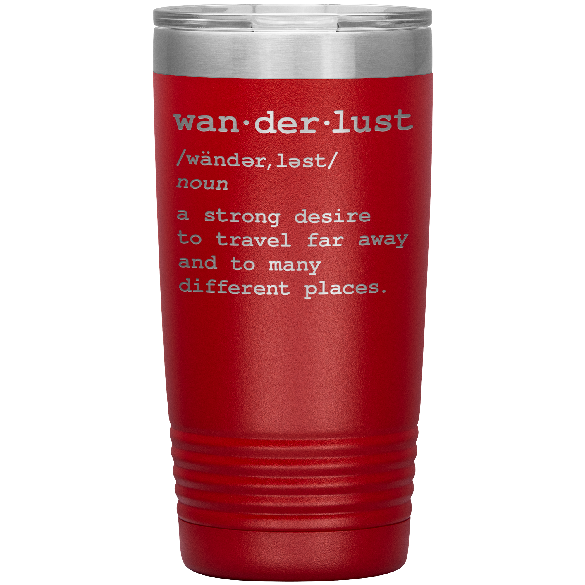 Wanderlust Travel Mug - 20oz To-Go Mug For All Occasions