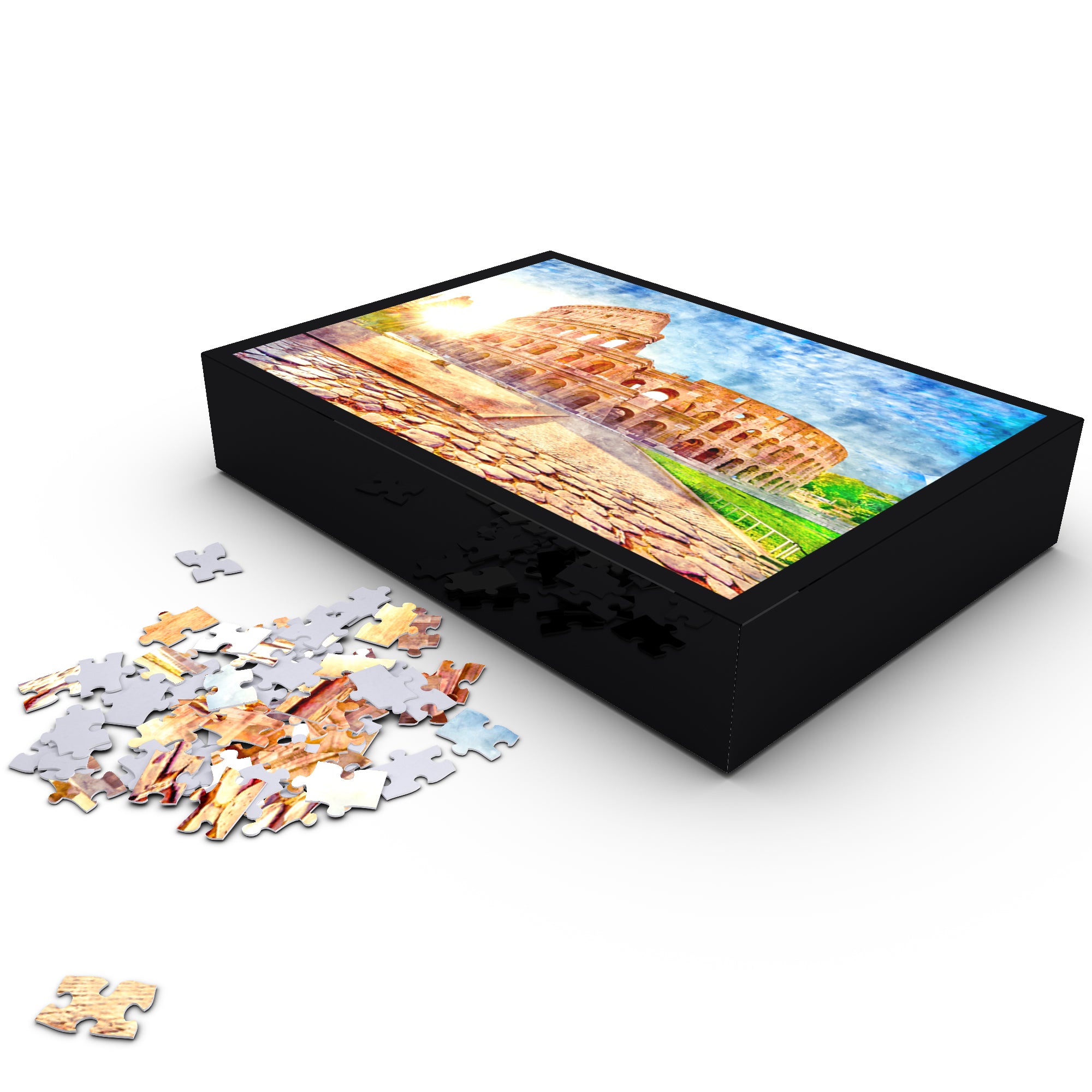 Rome's Colosseum Puzzle - Jigsaw Travel Puzzle