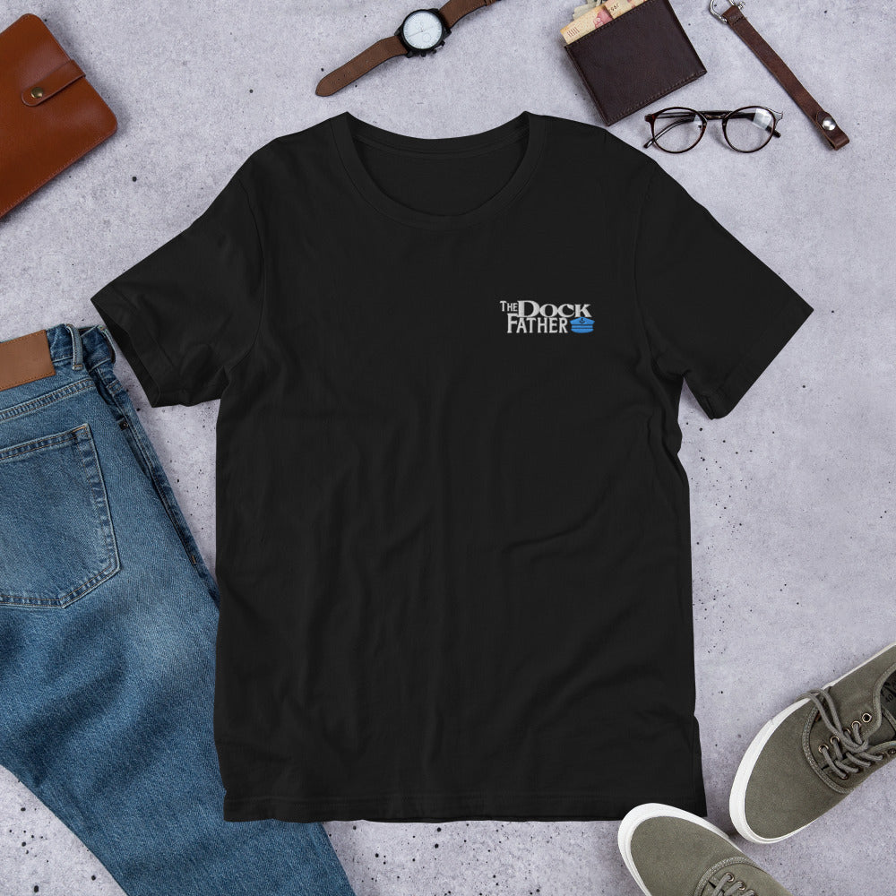The Dock Father Embroidered Tee