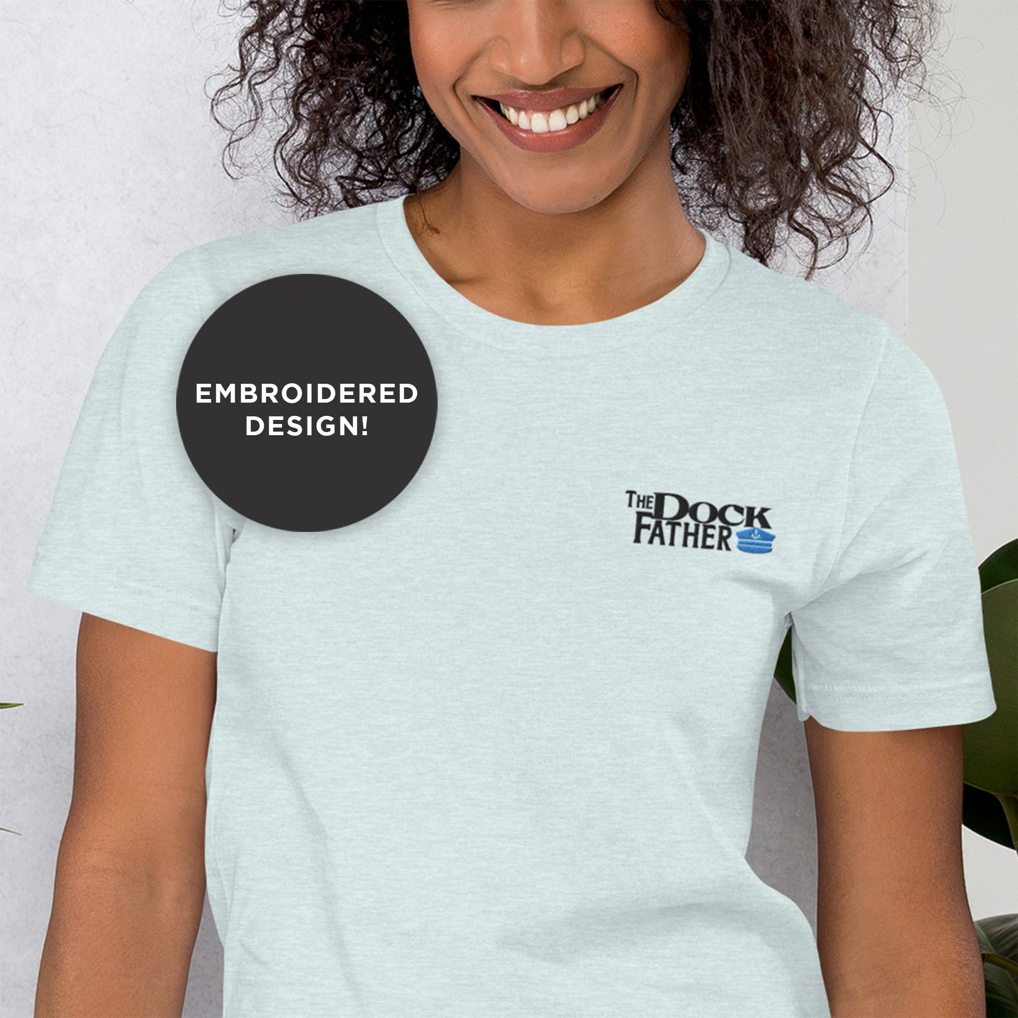 The Dock Father Embroidered Tee