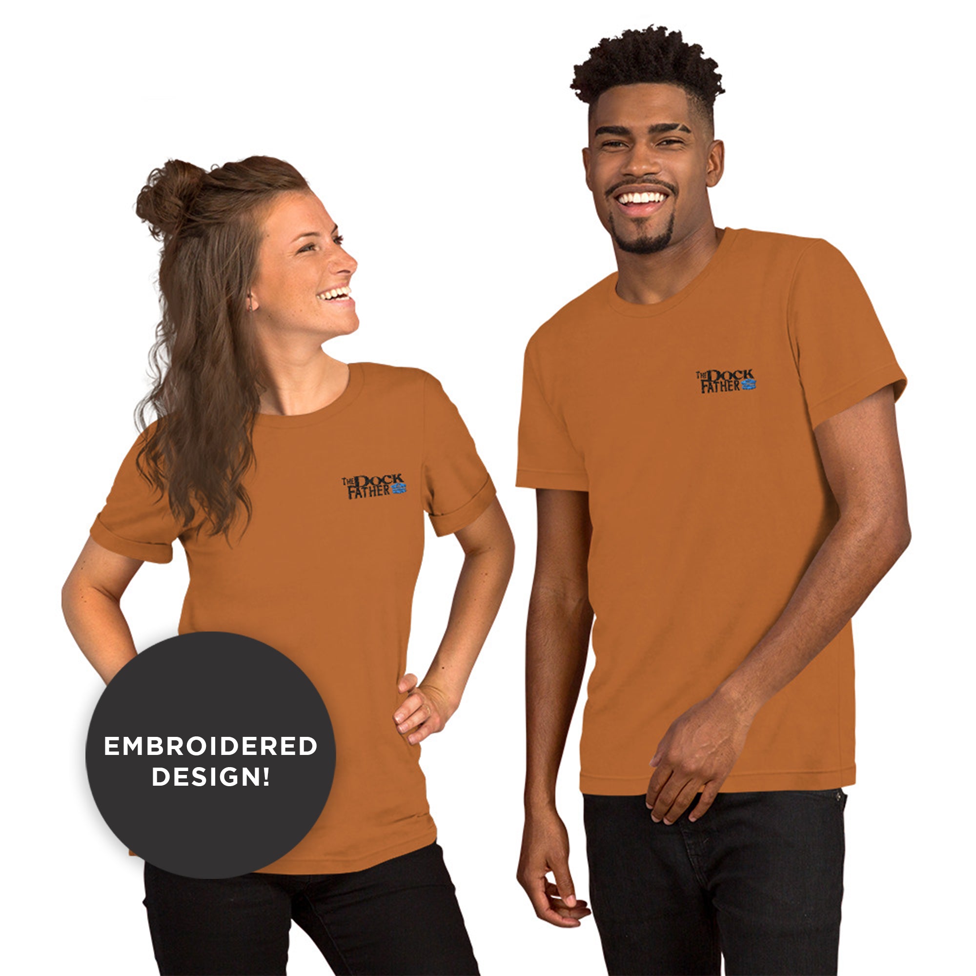 The Dock Father Embroidered Tee
