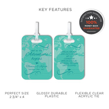 Personalized Wedding Luggage Tags